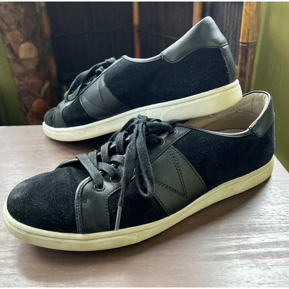11.5 M Men’s Vionic Jerome Suede Shoes Comfort Walking Sneakers Eur 44.5